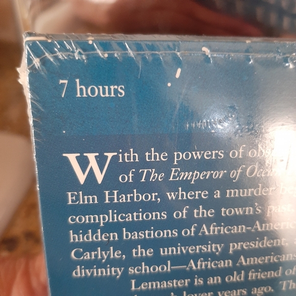 NIB "NEW ENGLAND WHITE" AUDIO BOOK BY STEPHEN L. CARTER - Picture 4 of 5